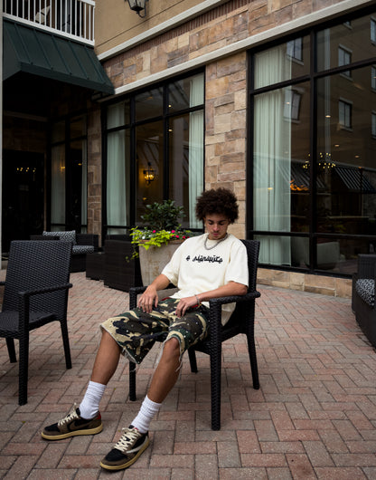 Cream Tee ( Arabic Style Font )
