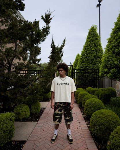 Cream Tee ( Arabic Style Font )